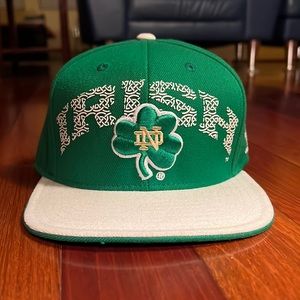 Notre Dame Athletic Hat | Adidas | Snapback/adjustable | Vintage/retro, unworn